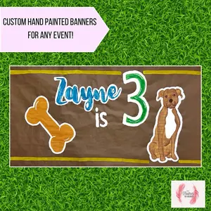 Custom Hand Painted Banners for Any Event - Birthday, Graduation, Baby Shower, Bridal Shower, Wedding