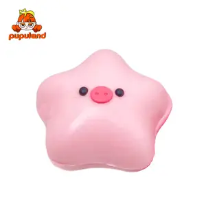 Star Pig taba squishy slime squishies tabba squishies kidstoysFood-Grade Silicone Slow-Rising Rebound Squishy Fidget Toys for Stress Relief - Soft Squeeze Toys with Thick Creamy Slime Texture, Handmade Non-Toxic Sensory Toys