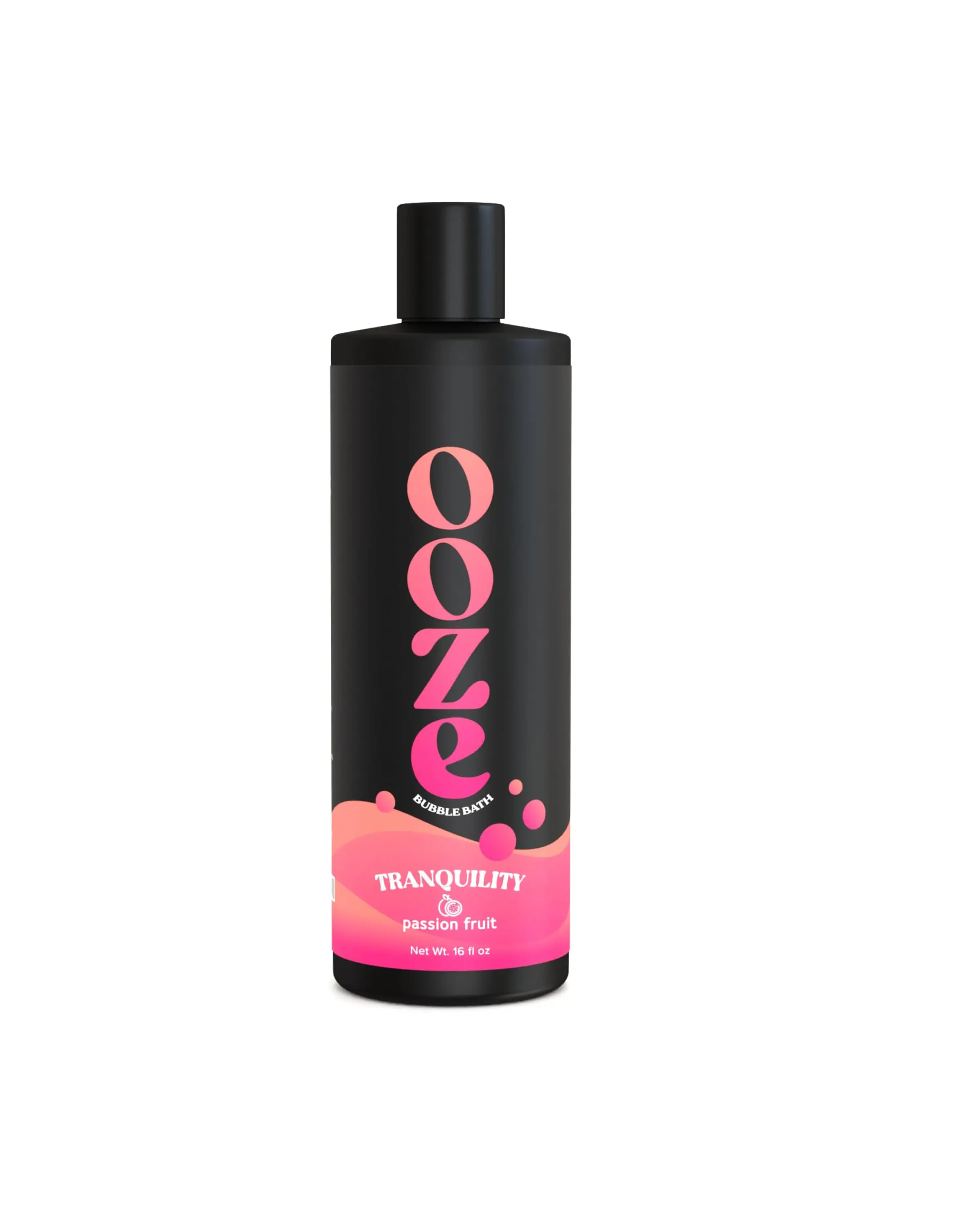 OOZE Bath Passion Fruit Bubble Bath (473ml) – Fresh, Uplifting & Rejuvenating – Self-Care & Wellness for Women – Zero Parabens, Cruelty-Free, Made in The USA