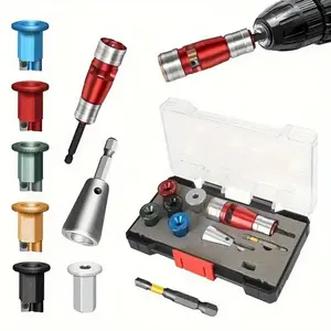 8-in-1 Aluminum Wire Stripper & Twister Tool Set, Electrician Wire Stripping and Twisting Drill Attachment, Quick Operation Wire Stripping Tool Kit