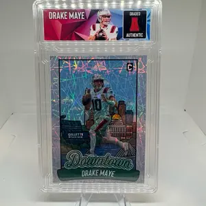 Drake Maye Custom Downtown Slab Card
