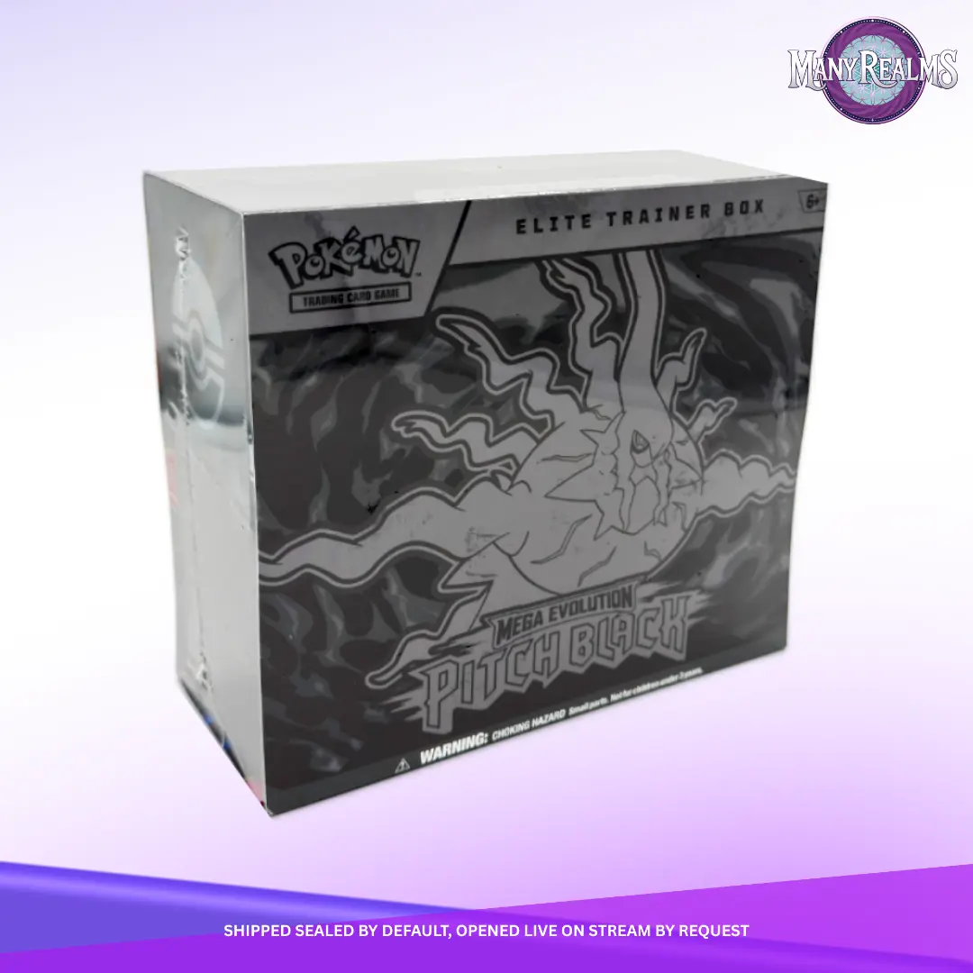Pitch Black Pokemon Elite Trainer Box