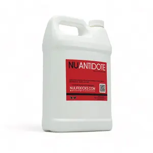 NuLife Kicks, Nu Antidote Gallon - Refill size Shoe Cleaner, Made for White Fabrics, Leathers, Plastics