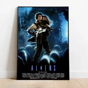 Alien Movie Poster 3, Film Poster, Vintage Movie Poster, Home Decor, All Size