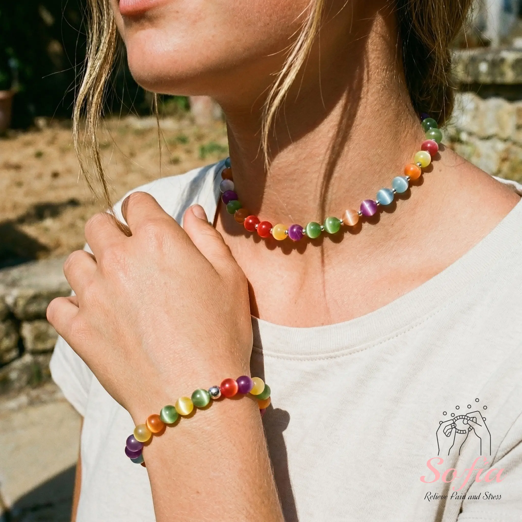Necklace Bracelet Set