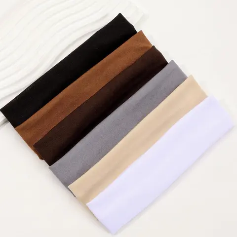 Women's Sporty Minimalist Wide Elastic Hair Bands as Galentineday's Gift, Trendy Wide Elastic Hair Bands for Skincare & Workout Use, Fashionable Hair Accessories for Women & Girls, Elastic Headbands, Stretchy Headbands, Sports Headband