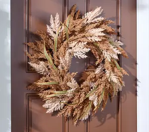 Home Reflections 26" Harvest Grasses Wreath Home Reflections 26" Harvest Grasses Wreath