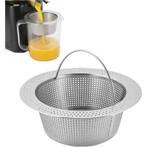 Pulp Strainer for Nama J2 Cold Press Juicer -- Suitable for Nama J2 Juicer Secondary Fine Filter Accessories -- 304 Stainless -- Hand-Wash Easy Clean