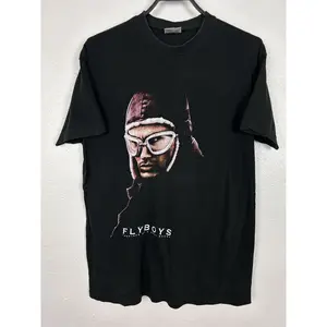 00s Vintage Flyboys 2006 Movie Promo T-Shirt In Black