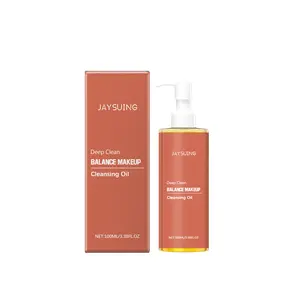 JAYSUING Cleansing Oil，Mildly cleanses facial skin, removes makeup, leaving the skin clean and fresh. Lip and eye makeup remover