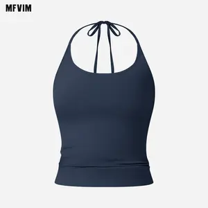 Women's Sports Tank Top Camisole Sports Tank Top with Built-in Bra Pads High Strength Yoga Underwear,Running Gym Exercise Outdoor Daily Wear Sports Tank Top,Quick Dry Yoga Tank Top,Fitness Tank Top Activewear