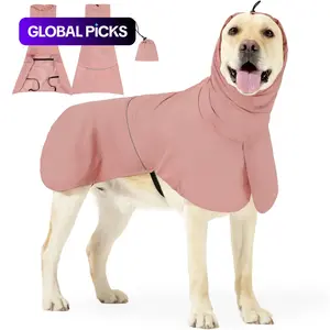 Outdoor Dog Sunscreen Jacket, 1 Count Waterproof & Windproof Insect Raincoat for Pets, Portable Pet Clothing for Outdoor Activities #GLOBAL PICKS