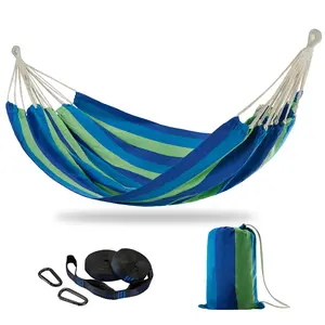 Brazilian Double Hammock with Tree Straps,Extra Large,2 Person Hammock for Backyard Patio Outdoor and Indoor.