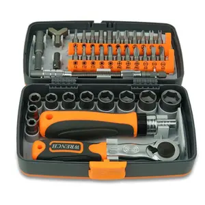 38 in 1 Screwdriver Set, Ratchet Multi-purpose Screwdriver Set, Household Hardware Tool Screw Batch Toolbox, Professional Hand Tool Set