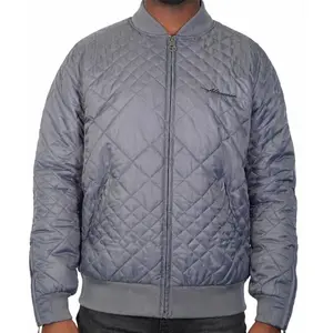 Quilted Nylon Bomber