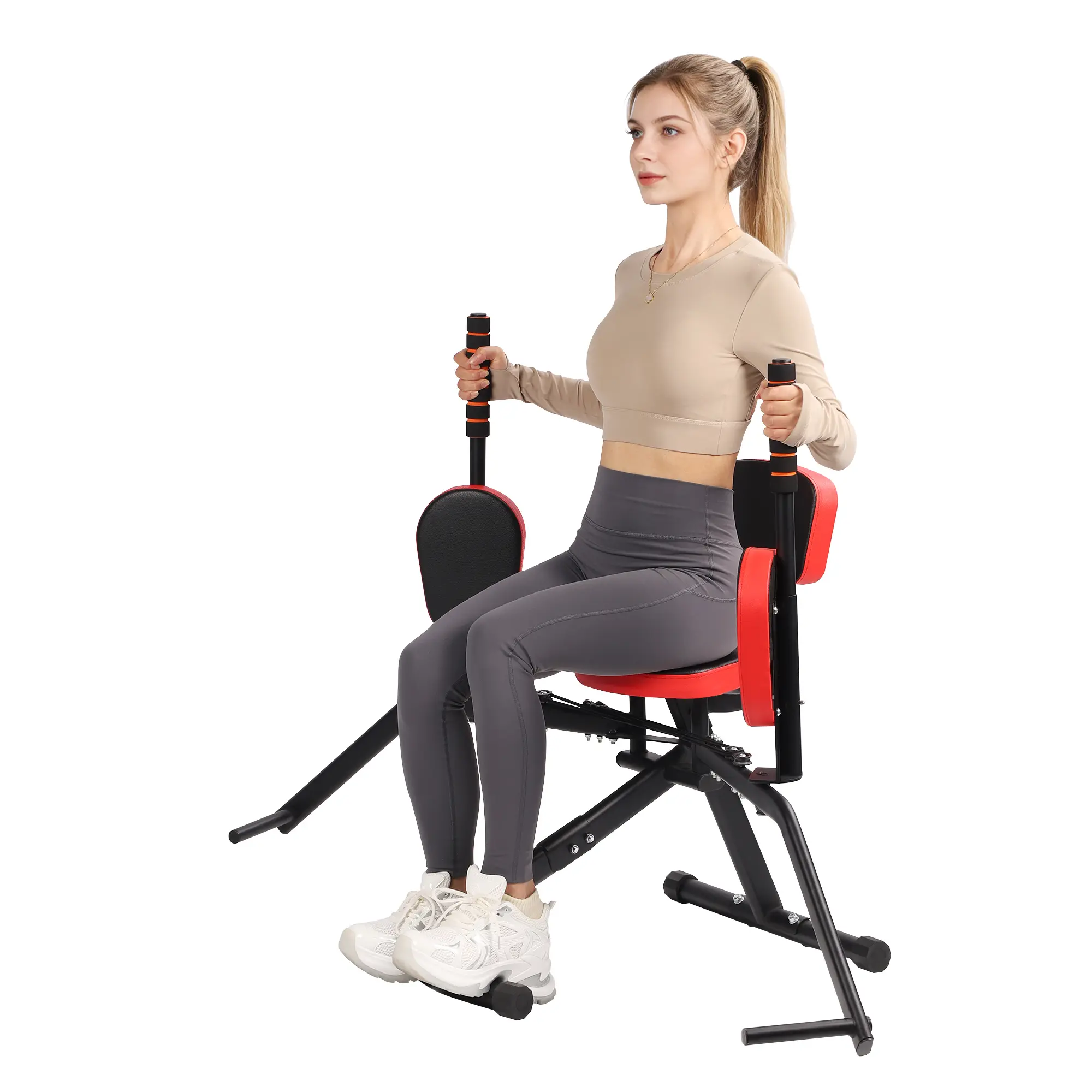 Home Gym Hip Abductor Adductor Machine - Inner & Outer Thigh & Glute Workout System