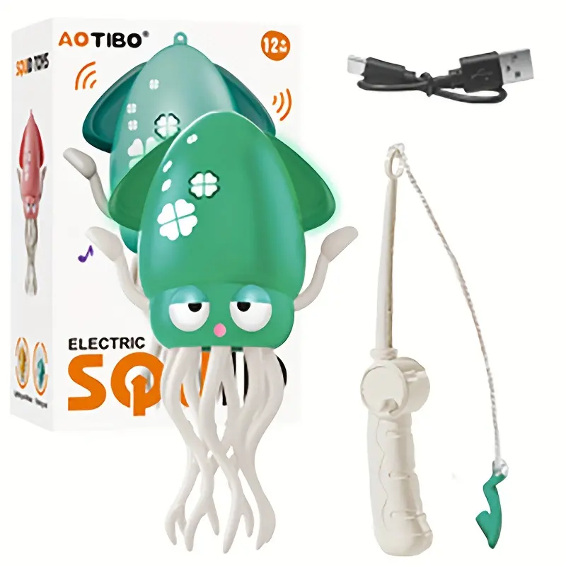 Auto-Dance Obstacle-Sensing Octopus Toys