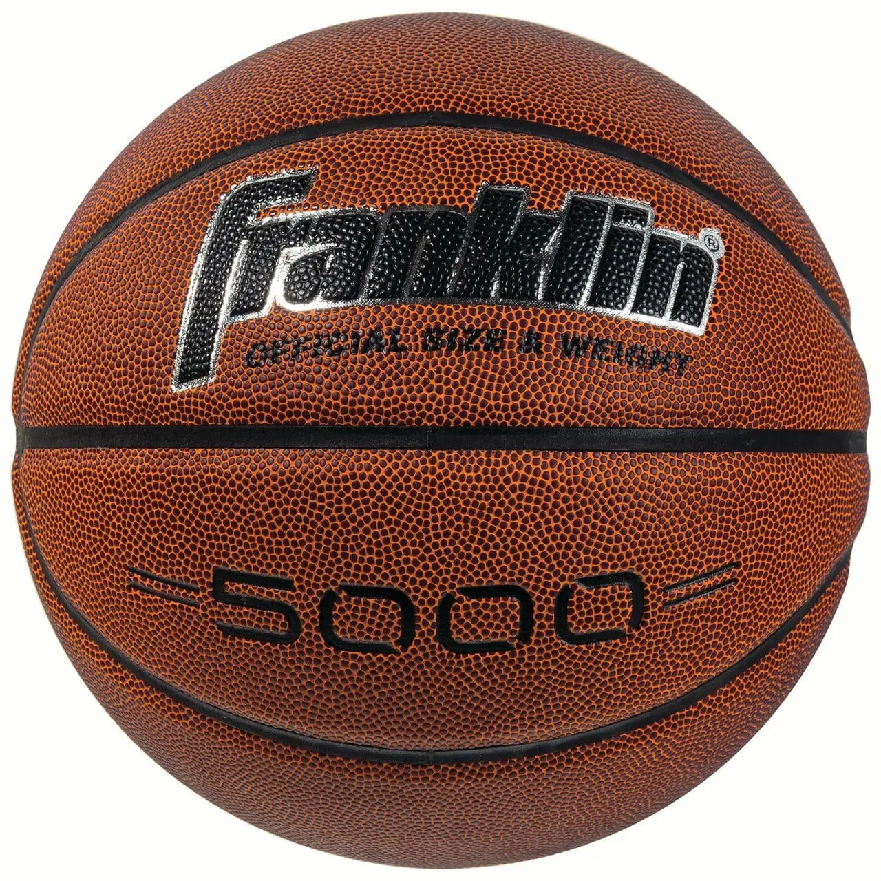 Franklin 8066574 Regulation Size Indoor & Outdoor Basketball, Brown, Regulation Size Basketballs