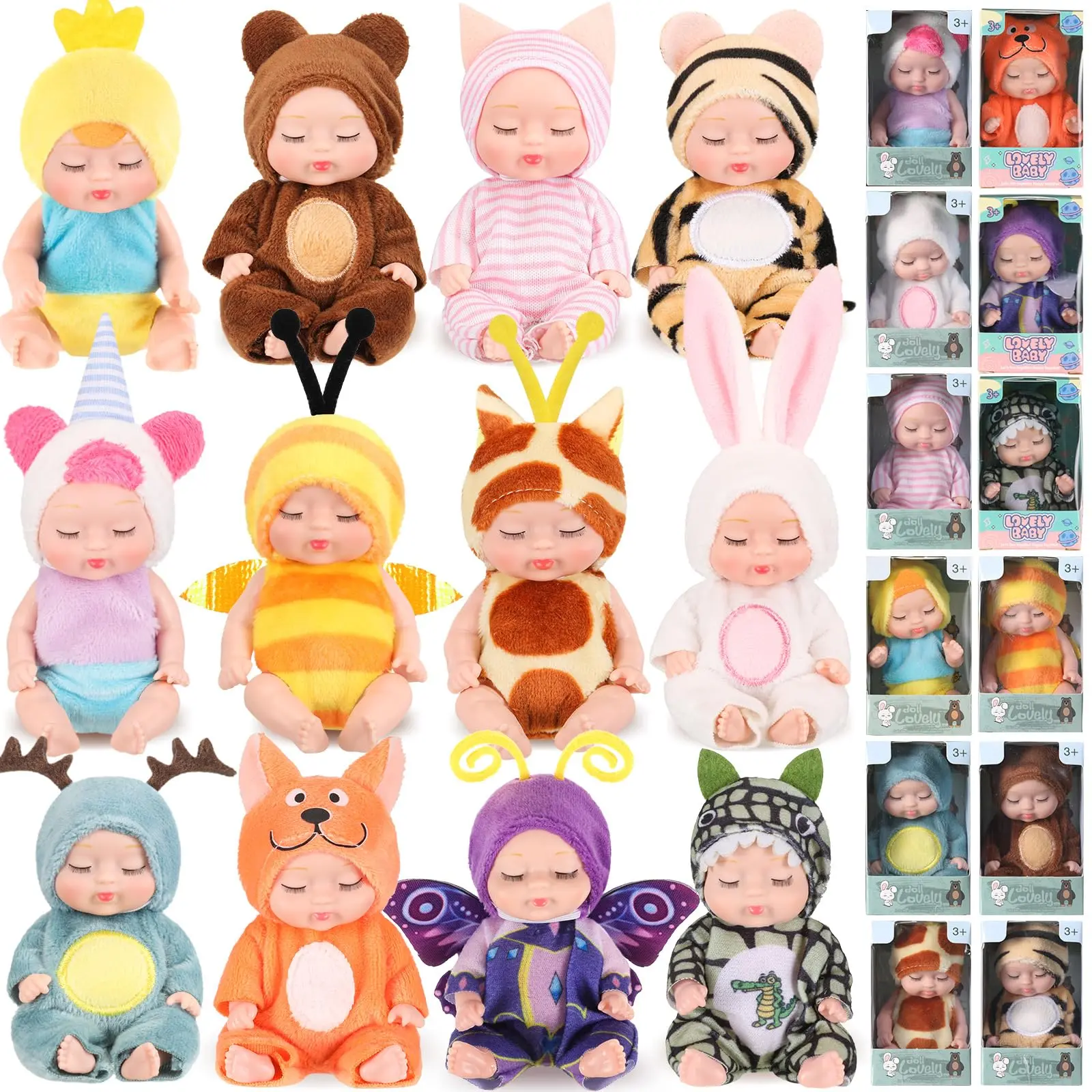 12 Pcs-Cute