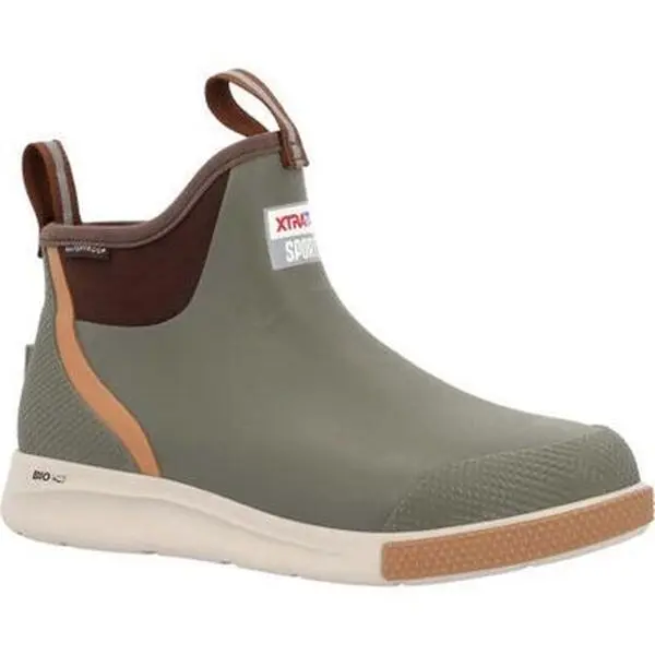 Men's Sport Ankle Deck Boot - Olive
