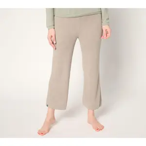 Barefoot Dreams Regular CozyChic Ultra Lite Ribbed Slit Crop Pant