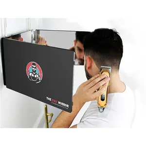 The 360 Mirror - 3 Way Mirror for Self Hair Cutting - Adjustable Trifold Barber Mirror to Cut Your Own Hair - Tri Fold Self Haircut System for Men and Women Braiding - Three Sided Mirror for Haircuts Can be Use For Home Decor