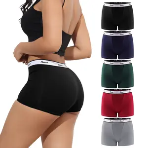 LEVAO 5 Pack Women’s Cotton Boyshorts – Stretch Boxer Briefs Underwear, Comfy Full Coverage Panties LEVAO 5 Pack Women’s Cotton Boyshorts – Stretch Boxer Briefs Underwear, Comfy Full Coverage Panties