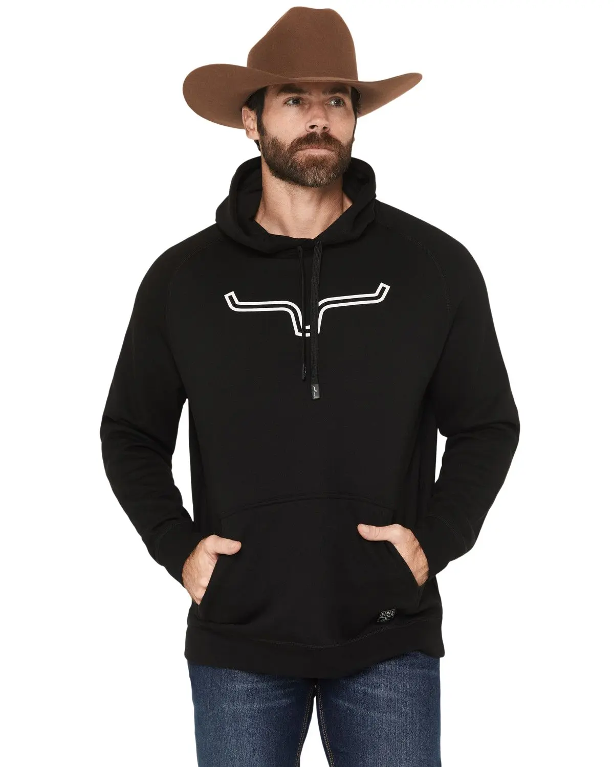 Kimes Ranch Men's Men'S Outlier Logo Hooded Sweatshirt - Mho0000011-Blk