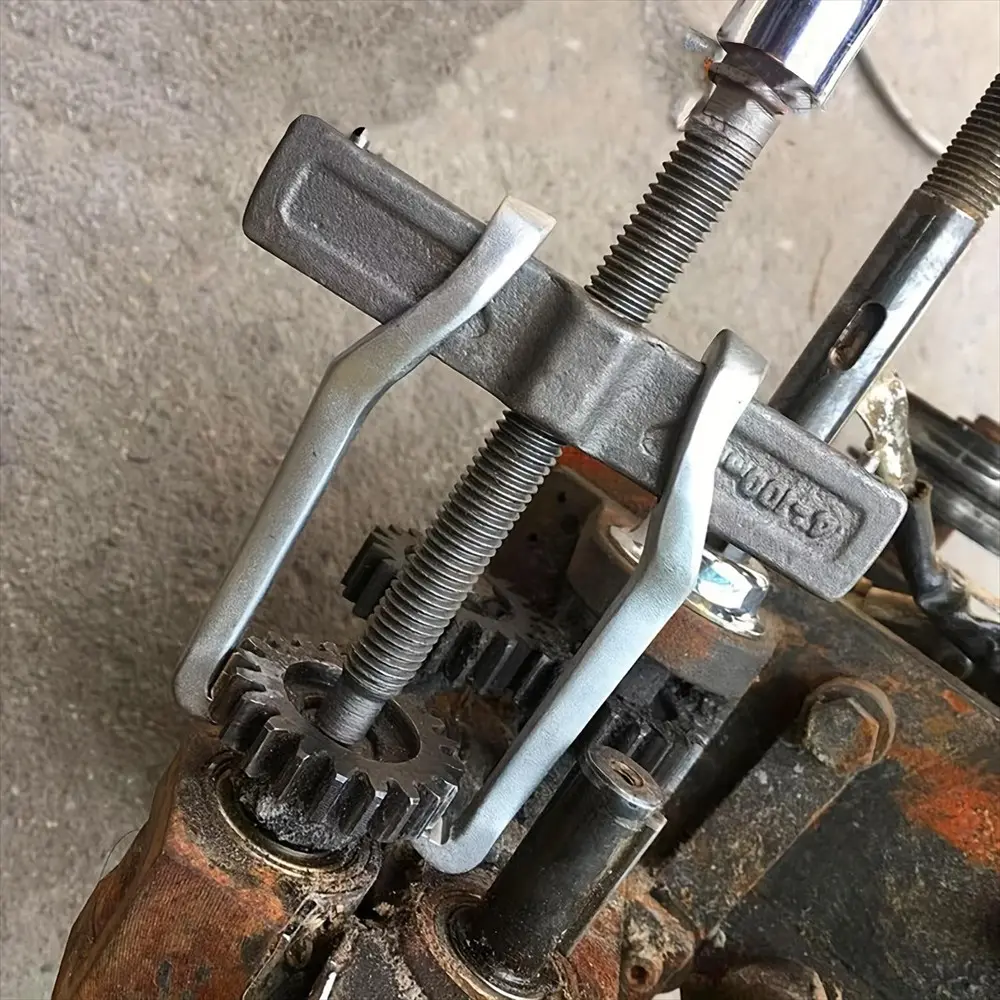Adjustable Gear Puller Kit for Removing Dual Claw Gear Bearings, Straight Gear Replacement and Repair, Dual Claw Puller Tool Set, Gear Disassembly, Gear Maintenance, Remover, Automotive Repair Tools, Car Repair Tools
