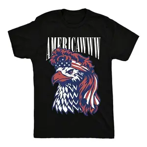 Mens Funny T Shirts Americawww Sarcastic Fourth Of July Bald Eagle Graphic Tee for Men Mens Funny T Shirts Cool Vintage Fashion T-Shirt Gift Classic Menswear Patriotic Apparel for Men Funny Sarcastic Short Red -