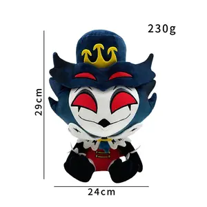 Cute Stolas Helluva Boss Plushie with Crown