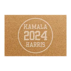 Kamala Harris 2024 Doormat - Political Welcome Mat - Election Support Home Decor - Outdoor Campaign Mat - Team Kamala Fan Decor