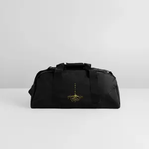 Recycled Duffel Bag Christ Rooted 22'x 11' x 10' 50% Recycled Polyester Lightweight Unisex with Protective Rain Cover
