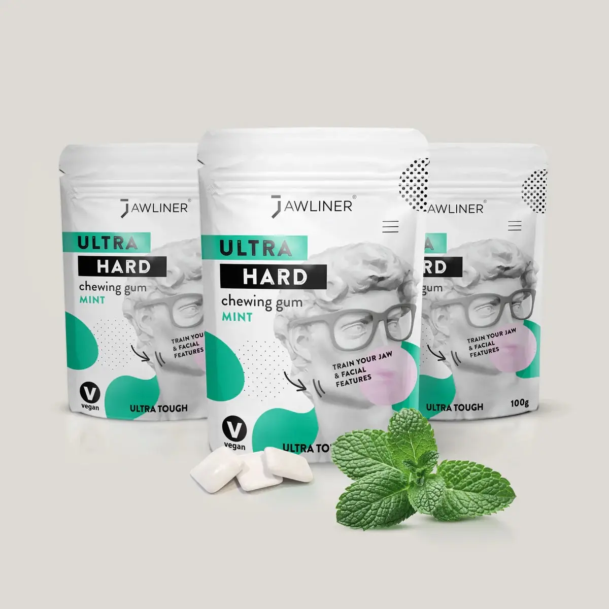 JAWLINER Facial Fitness Chewing Gum