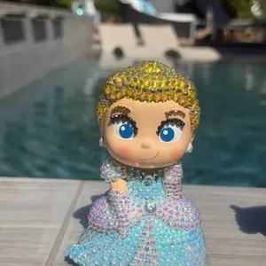 Princess of the Ball Artistic Decorative, Home Decor Ornament, Collectible Statue for Home Supplies Display, Decorative Sculptures