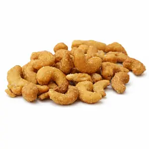 Sweet Honey Roasted Cashews Crunchy Glazed Nut Snack Cashew Blend