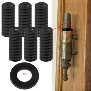 Plastic Nylon Gasket Pack, Hinge Ring Pad, Door Seal Part, Durable Rubber Replacement Parts, Ideal for Home & Office Use