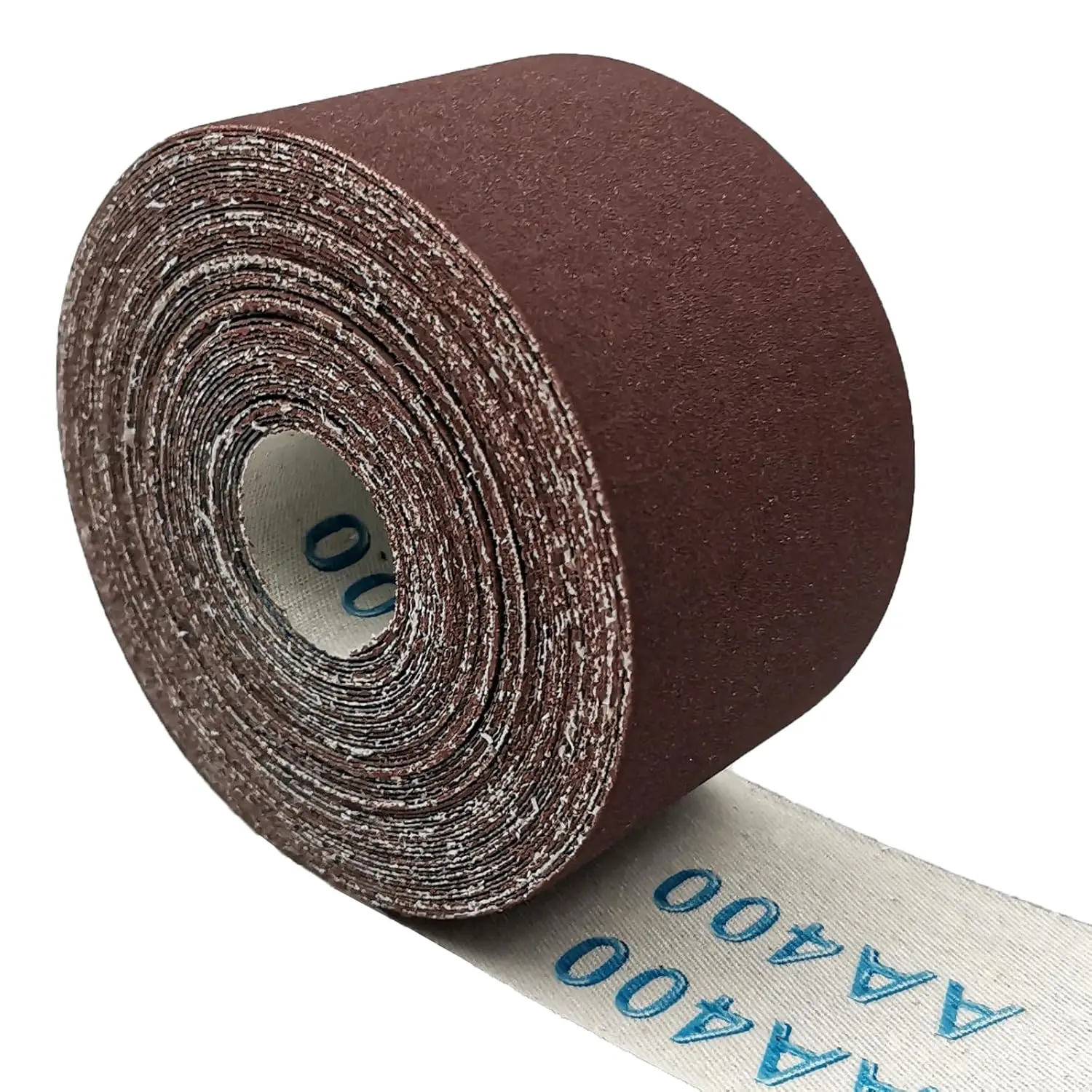 400 Grit Sandpaper Roll 2" 32.8 Feet Emery Cloth Roll Abrasive Sand Paper Roll for Wood Furniture Metal