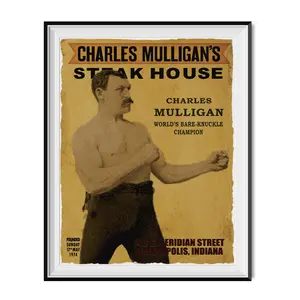 Ron Swanson's Charles Mulligan's Steak House Poster Print