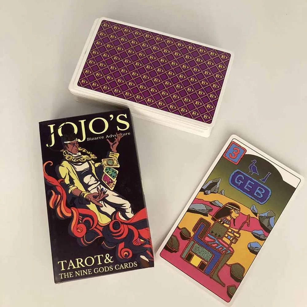 JoJo Tarot Card Decks - 84-Pcs Stress Relief Card Game with Elaborate Guidance, Durable Box for Family (Toys & Hobbies, Classic & Novelty Toys)