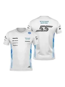 2026 Formula One Williams Team Carlos Sainz T-shirt Alex Albon 2026 Unisex Fan T-shirt