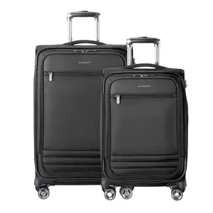 Ricardo Beverly Hills Ashbury Softside Expandable Suitcase with TSA Lock & Dual Spinner Wheels, (20" & 24")