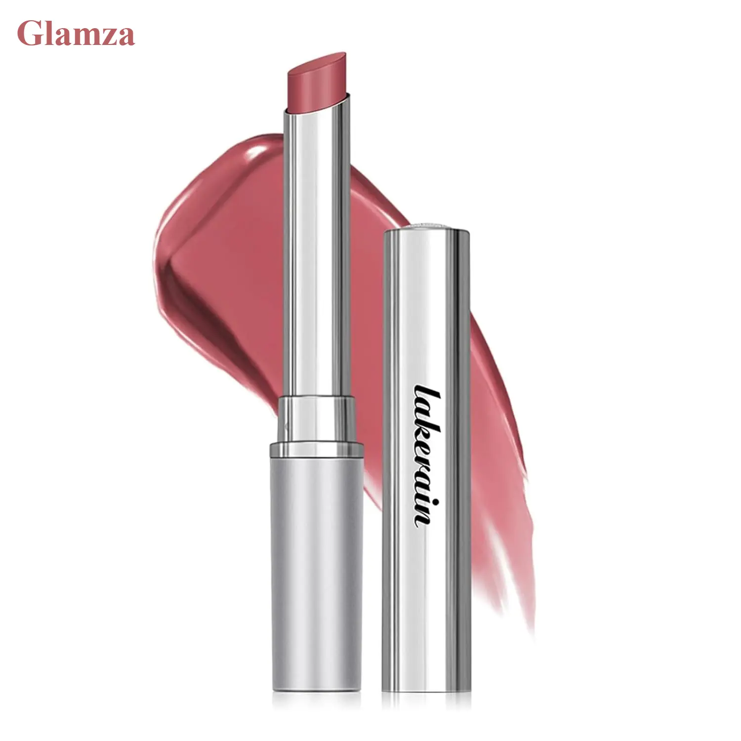 Glamza Pink Honey Lipstick Tinted Lip Balm - Sheer Hydrating Lipstick for All Skin Tones - Moisturizing Lip Color