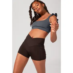 Crisscross Hourglass® Booty Short - Black