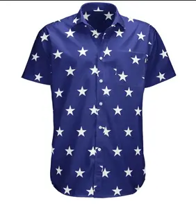 New Polo Men's Fitted Half-Sleeve Button-Up Shirt – Western Casual Plaid, Stretch Fabric, Blue (S-2XL) designer clothes