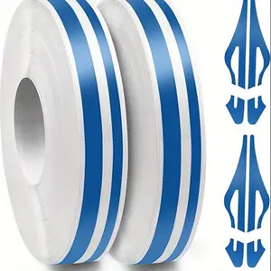 Yitap 2 Roll Vinyl Fine Stripe Decals, Waterproof Sunproof Car DIY Stickers, Truck Car Decal, Automobile Decals, Side Decals, Motorcycle and Boat Line Tape, Multiple Colors and Sizes Universal