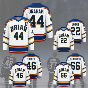 Briar U Hockey Jersey, Graham 44 Shirt, Hockey Romance Shirt, Hockey Sports, Movie Fans Gift