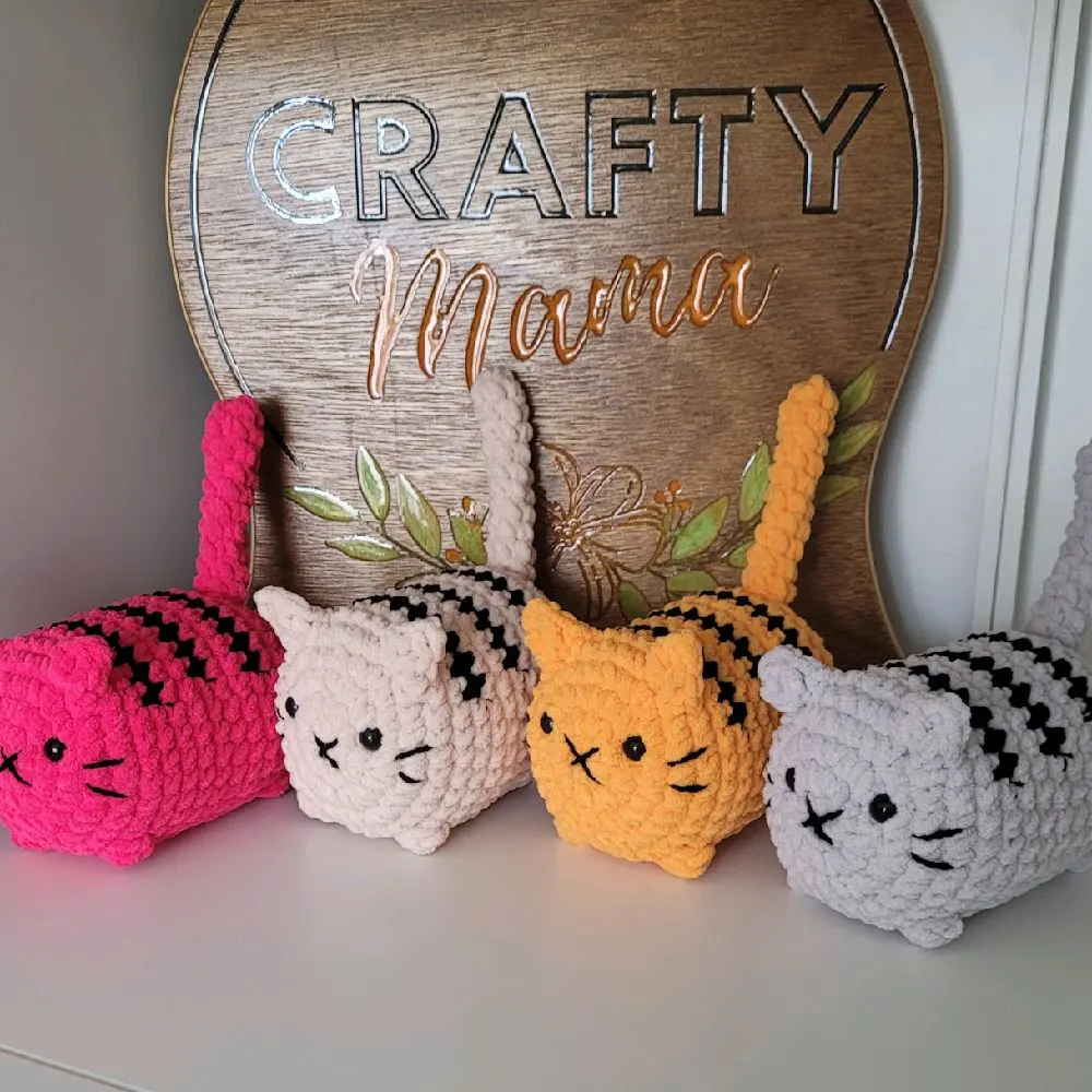 Mini Chunky Crochet Cat