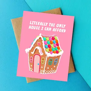 Only House I Can Afford Holiday Card