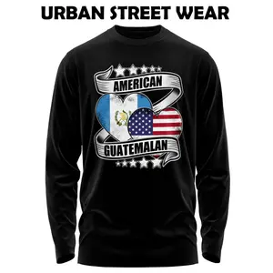 American Guatemalan Long Sleeve T-shirt